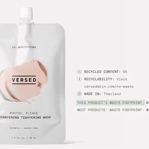 Versed Photos, Please Brightening Tightening Mask ~ Set of 3